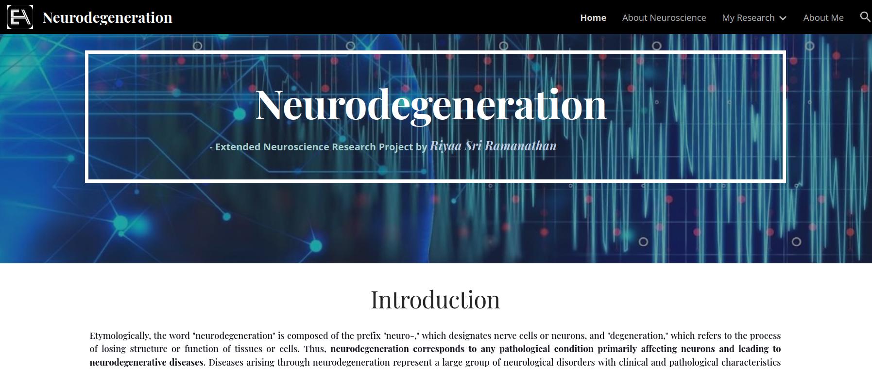 Research Work (click to open)