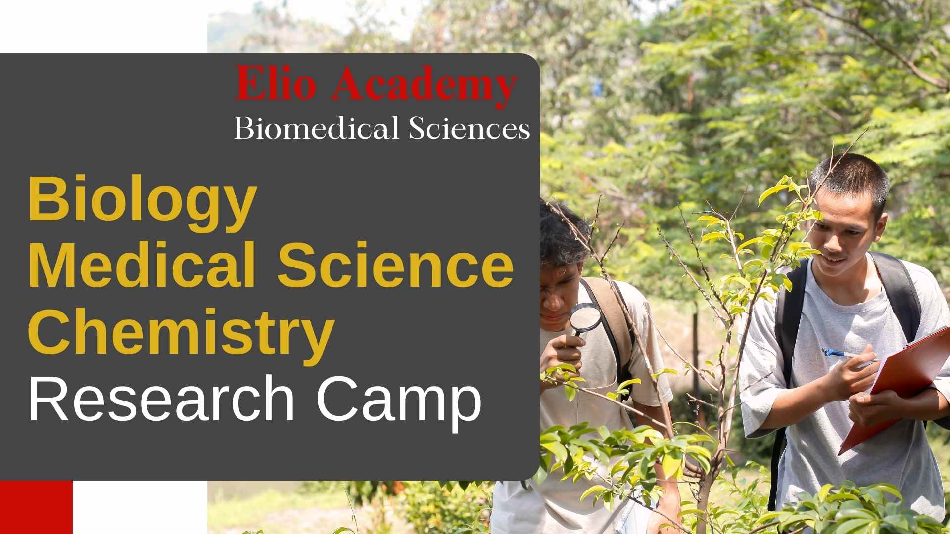 Elio Academy of Biomedical Sciences logo